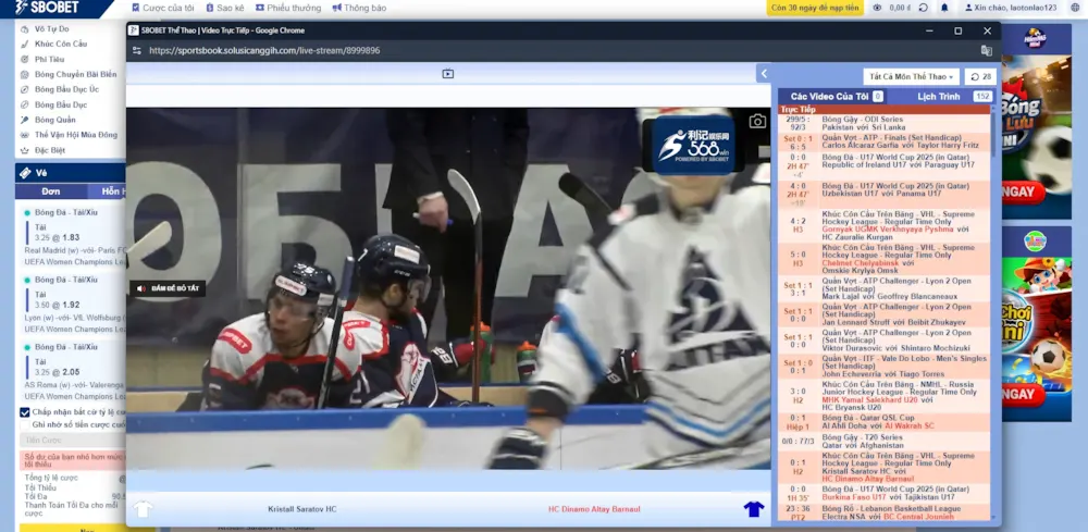 Hướng Dẫn Cá Cách Chơi Khúc Côn Cầu Tại SBOBET Từ A Đến Z 2 Cách chơi Khúc Côn Cầu tại SBOBET