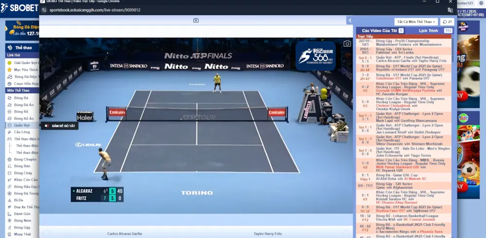 Bật Mí Cách Chơi Quần Vợt Tại SBOBET Thắng Lớn 2 Cách chơi Quần Vợt tại SBOBET